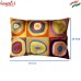 Abstract Design Multi Color Hand Embroidered Rectangular Lumber Cushion Cover Pillowcase Decorative Throw Pillows Covers