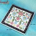 Garden of Flowers - Hand Embroidery Cushion Cover - Large 16 Inches