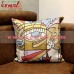 Face and Eyes Handmade Embroidery Cushion Covers - Customization Available
