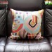 Wheels of Life - All Over Embroidered Cushion Covers - Throw Pillow Cover - Many Sizes