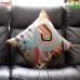 Wheels of Life - All Over Embroidered Cushion Covers - Throw Pillow Cover - Many Sizes