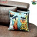 Cats - All Over Embroidery Handmade Cushion Cover & Throw Pillow 