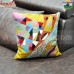 Mustard Patch Abstract Modern Handmade Cushion Cover