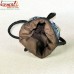 Fashion Embroidered Split Suede Leather Girls Hand Bag - Vibrant Custom Made Designs
