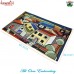 Building On Street - Colorful Abstract Modern Theme Embroidery Rug for Home and Outdoor