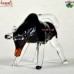 Innocent Bull - Desk Home Decoration Glass Animal Figurine Sculpture