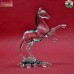 Transparent Boro Glass Horse - Home Decor - Lamp Working Handmade Boro Glass Art