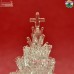 Boro Glass Handmade Transparent Christmas Tree - Flameworking Glass Artifact