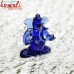 Blue Ganesha - Borosilicate Glass Burnerwork