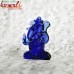 Blue Ganesha - Borosilicate Glass Burnerwork