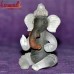 Two Tone Frost Ganesha - Glass Art Work