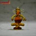 Lite Brown Glass Crystal Ganesha with Base Indian Wedding Return Gift