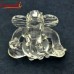 Lucid Ganesha (Small) Clear Glass Burner Working Statue