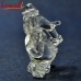 Lucid Ganesha (Small) Clear Glass Burner Working Statue