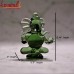 Jade Crystal Green Ganesha Murti - Borosilicate Glass Flameworking Wedding Favors