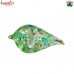 Leaf Ganesha Green Glass Ganesh Murti Idol for Wedding Gifts Favors Return Gifts Custom Packing