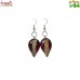 Rusty Leaf - Murano Boro Glass Handmade Jewelry