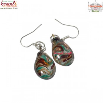 Funky Drops - Glass Earring Flameworking Jewelry