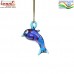 Dolphin Pendant - Handmade Glass Jewelry Custom Colors