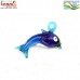 Dolphin Pendant - Handmade Glass Jewelry Custom Colors