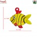 Yellow Glass Fish Pendant - Custom Designs