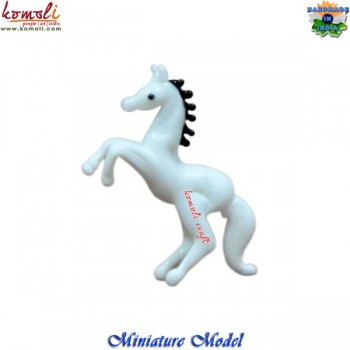 Miniature Boro Glass Tiny Miny Horse Animal Figurines - Customization Available
