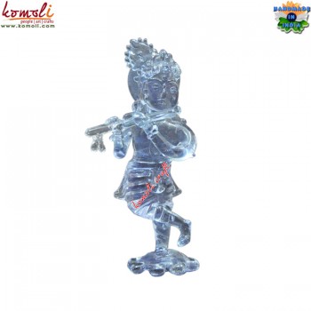 Lord Krishna - Made of Glass - Rare Violet Color Wedding Favors Gifts