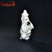 Milky White Ganesha - Handcrafted Glass Sculpture 