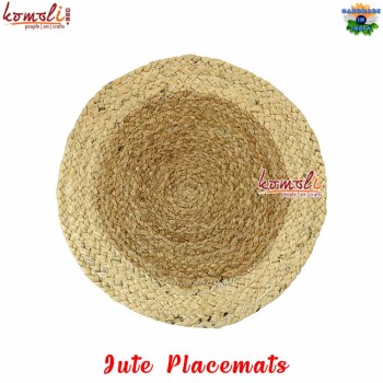 Jute Placemats Trivets Coaster, Sustainable Kitchen Decor