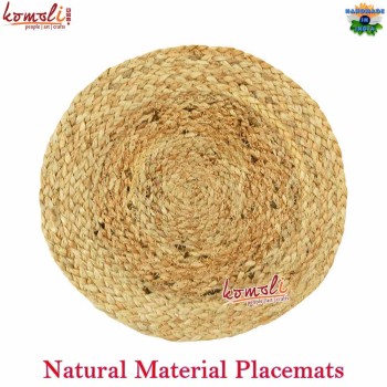 Spirals Jute Placemats Coasters Home Kitchen Decor