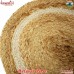 Oval Jute Placemats, Natural Sustainable Kitchen Decor