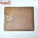 Smooth Grain Finish - Genuine Leather Ipad Cover (Beige)