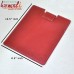 Genuine Leather Ipad Cover - Cherry Red