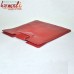 Genuine Leather Ipad Cover - Cherry Red