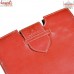 Genuine Leather Ipad Cover - Cherry Red