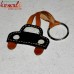 Car Shape Leather Key Chain Holder