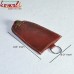 Hide and Seek - Genuine Leather Retro Key Ring Chain