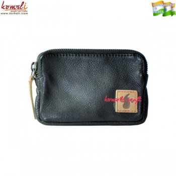 Genuine Leather Small Coin Purse cum Travelers Utility Pouch