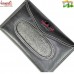 Tissue Holder for Car Sun Visor Genuine Leather (Black)