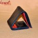 Red Black - Two Tone Genuine Leather Wallet