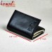 Cream Black - Two Tone Genuine Leather Wallet