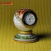 Astonishing Beautiful Kundan Work Table Top Quartz Watch - Marble Decorative Artifact