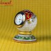 Astonishing Beautiful Kundan Work Table Top Quartz Watch - Marble Decorative Artifact