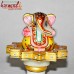 Colorful Marble Revolving Ganesha Diwali Wedding Gifts