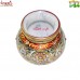 Decorative Marble Kalash - Hand Painted & Studded