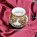 Decorative Marble Kalash Hand Painted Kundan Work Lota / Container
