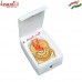 Ganesha Shape Marble Decorative Kumkum Holder with Sliding Lid Dry Fruit Container