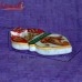 Swastik Ganesha - Colorful and Vibrant - Hand Painted Marble Kumkum Holder Marble Wedding Gifts Favors
