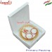 Swastik Design Puja Thali with Two Containers - Simple Kundanworking Design Wedding Gifts and Decoration