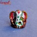 Adorable Tiny Meenakari (Enamel Work) Ganesha